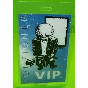Foreigner Mr Moonlight Goblin Man Backstage Pass Original 1994 Concert Tour Rock